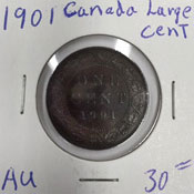 1901 Canada large cent